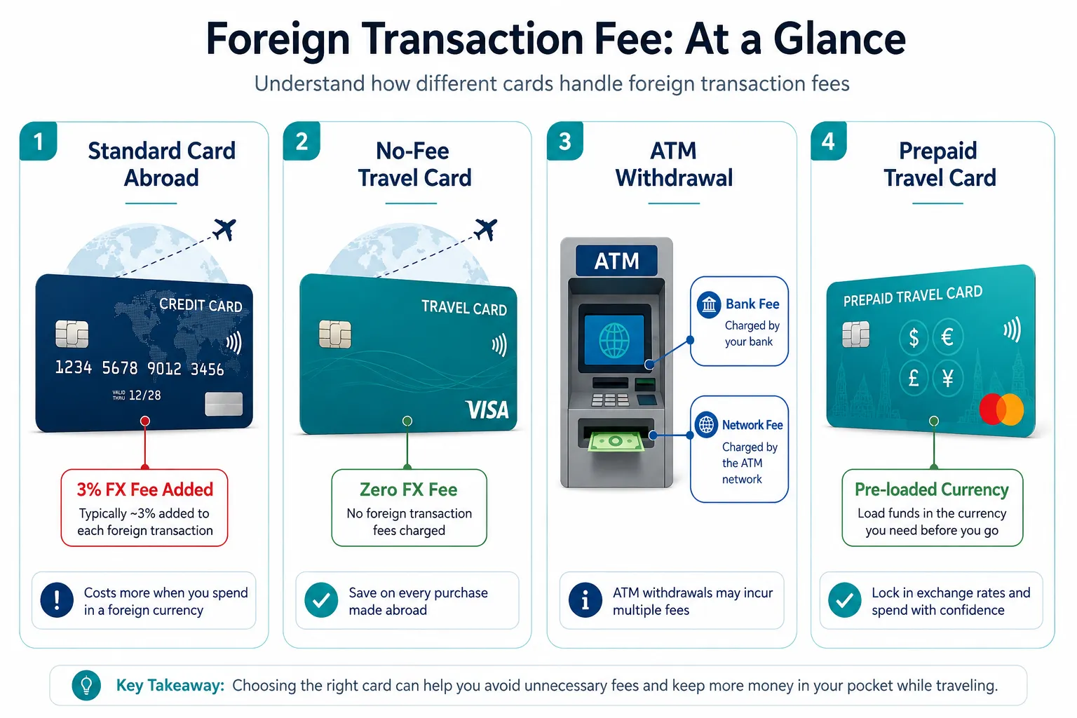 Meilleures cartes de crédit sans frais de transaction à l'étranger 2026