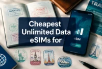 Günstigste eSIMs mit unbegrenztem Datenvolumen für internationale Reisen: Geschwindigkeiten und echte Preise