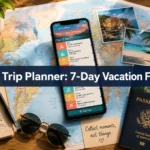 How to use AI trip planners to design a 7-day vacation for free